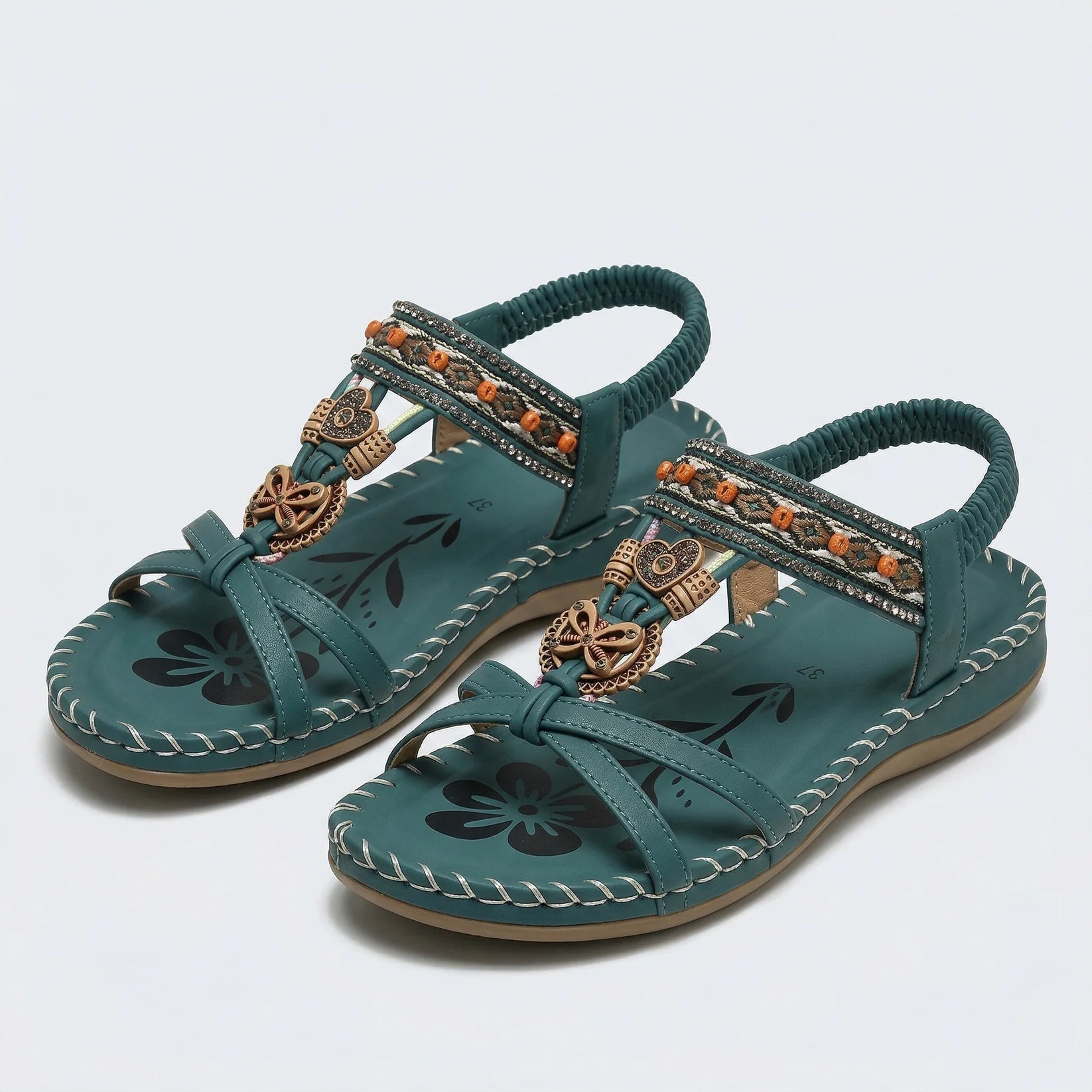NADIA | ORTHOPÄDISCHE SANDALEN IM BOHO-STIL FUR KOMFORT & ELEGANZ