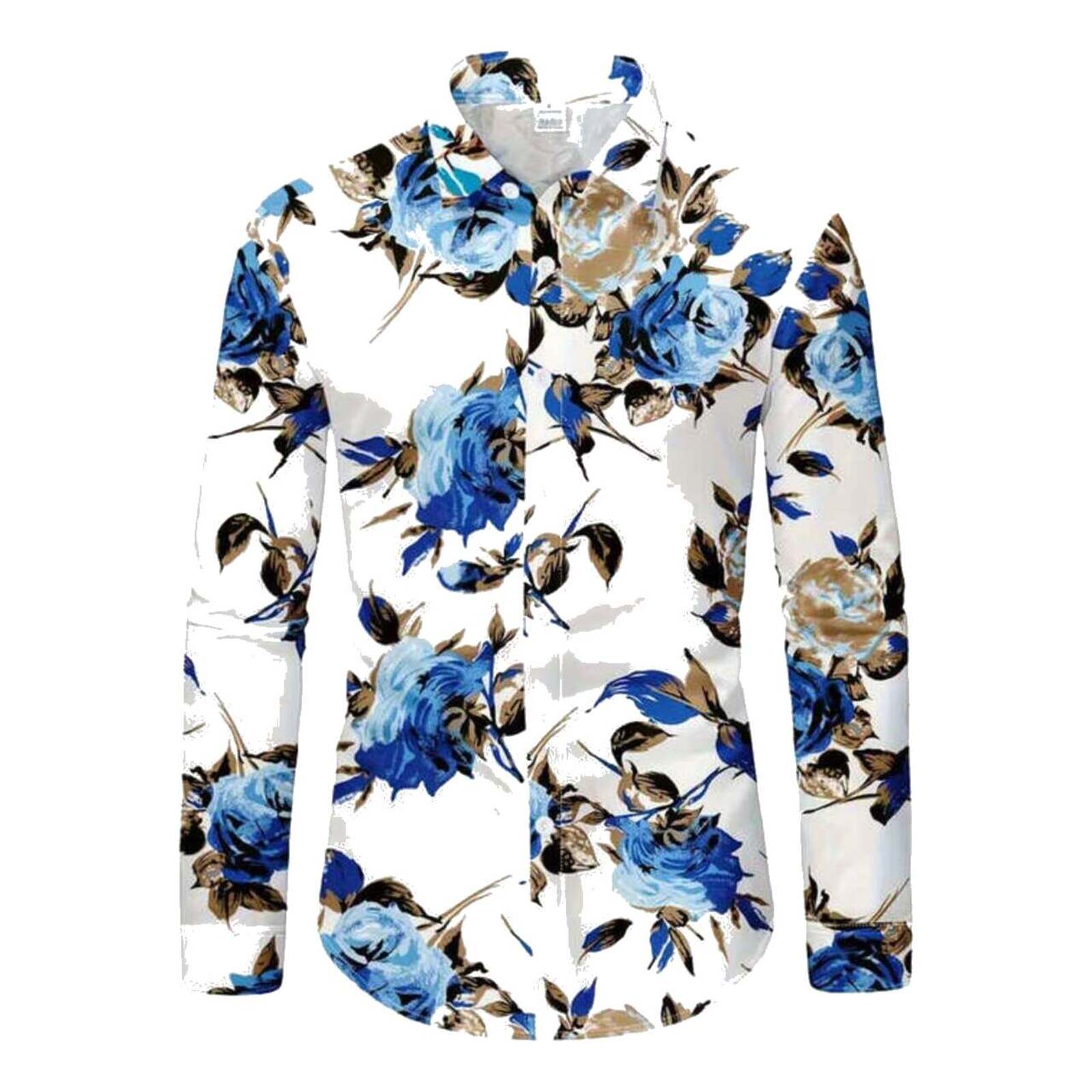 HEMD MIT SOMMERLICHEM BLUMENMUSTER