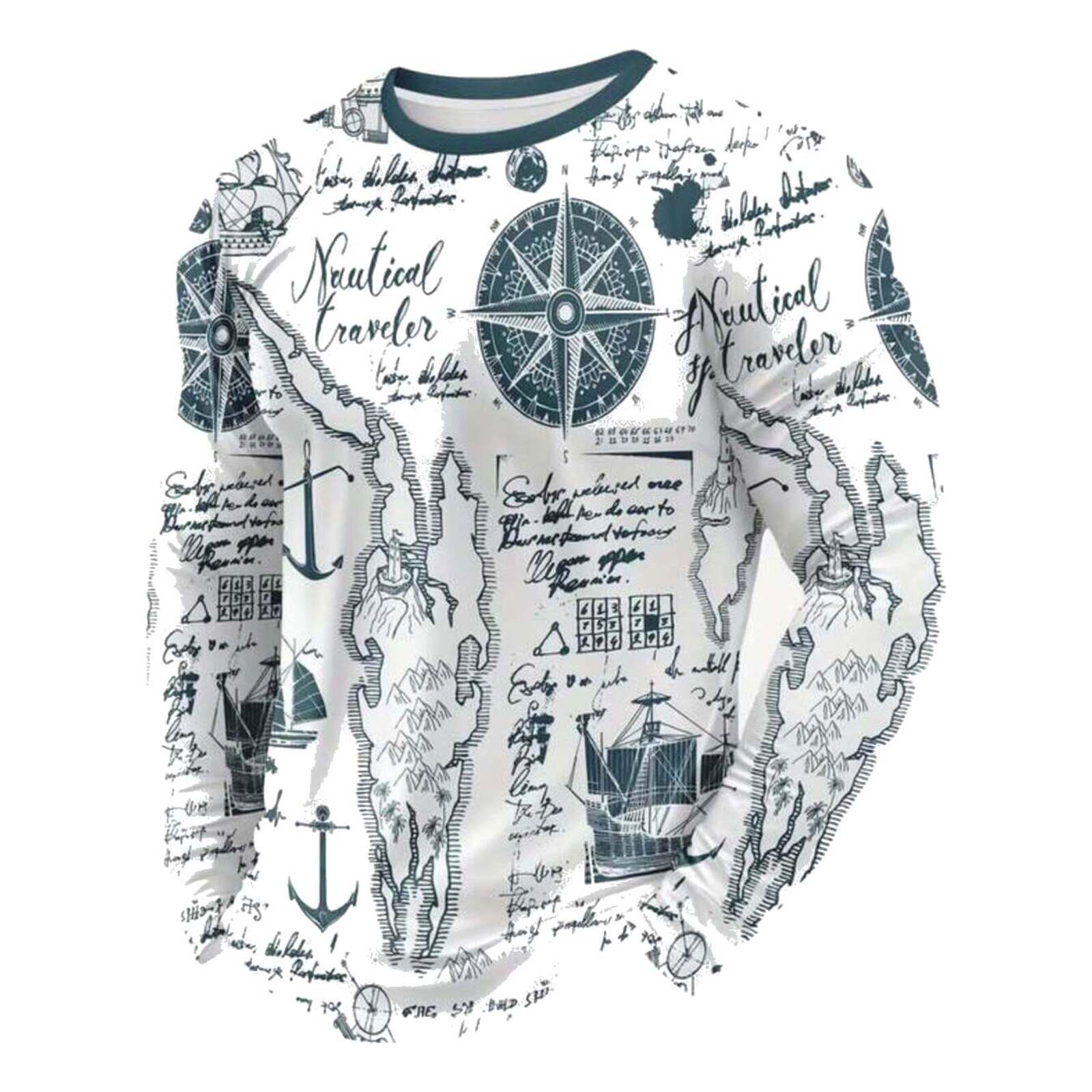 TRENDIGER PULLOVER MIT PRINT