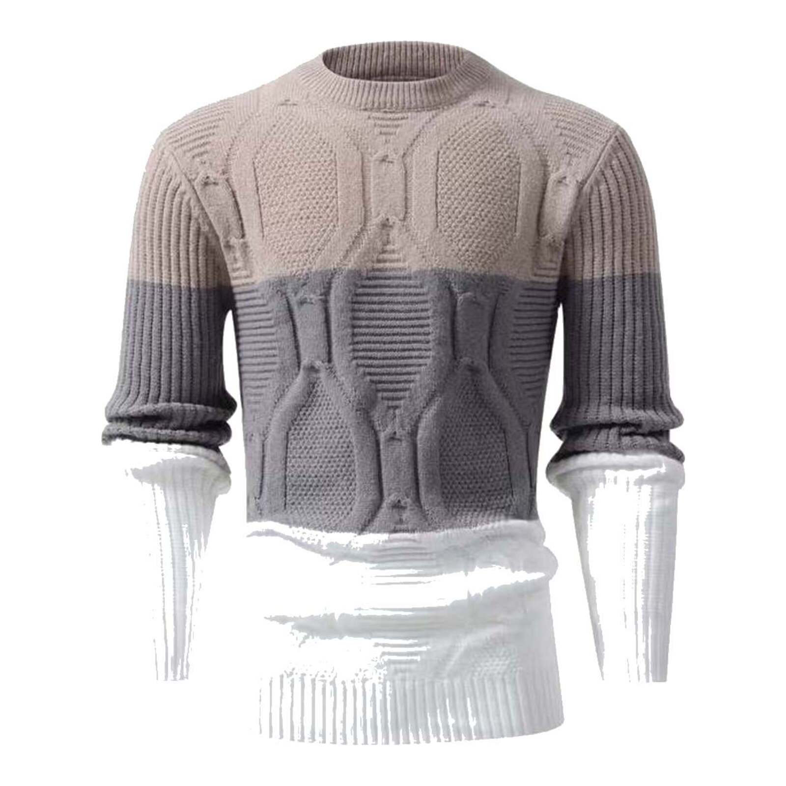 Gestreifter Strickpullover