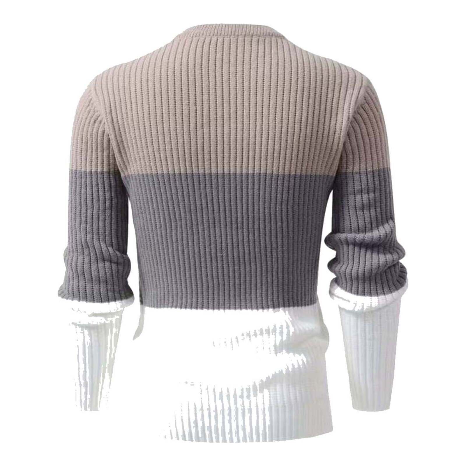 Gestreifter Strickpullover