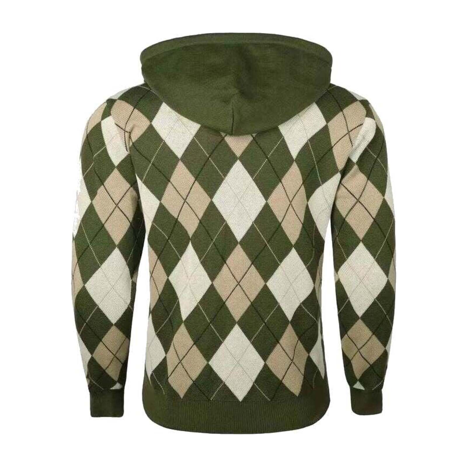 Gestreifter Kapuzenpullover