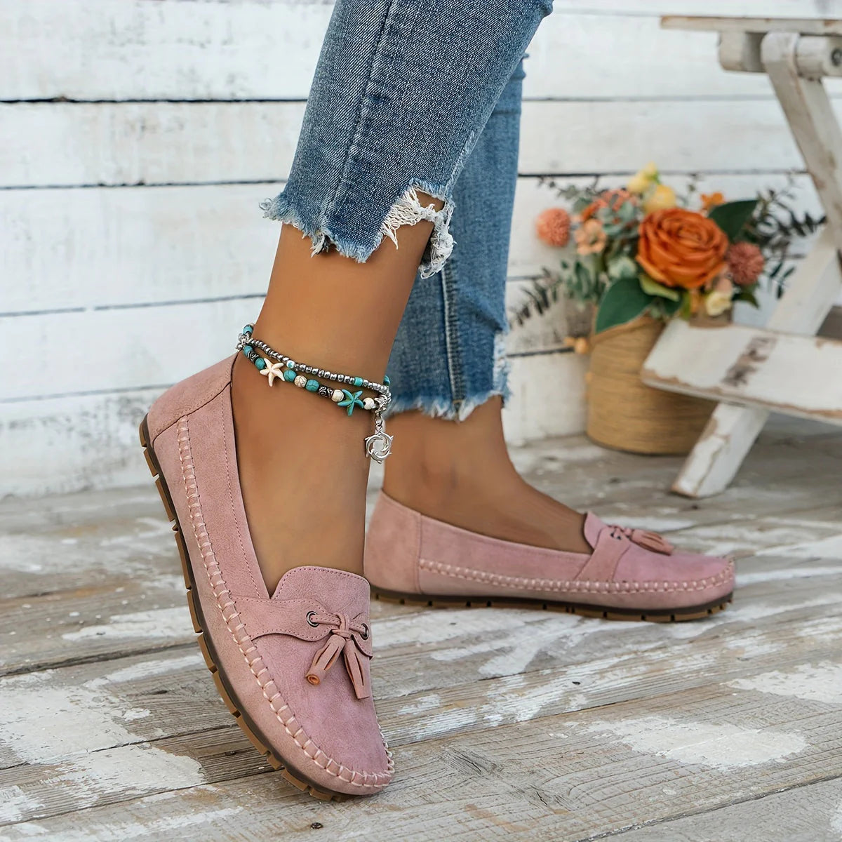 MARIA | KLASSISCHER LOAFER MIT QUASTEN-DETAIL