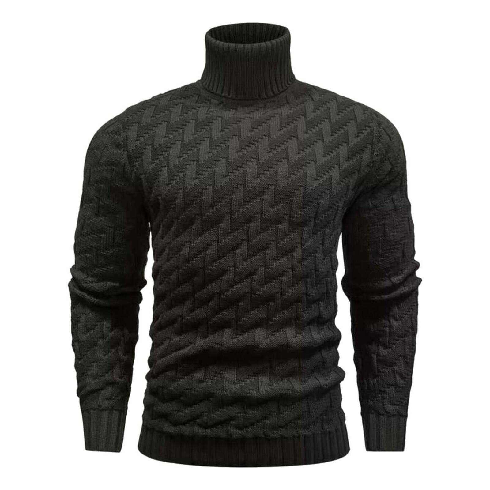 Pullover mit hohem Rollkragen