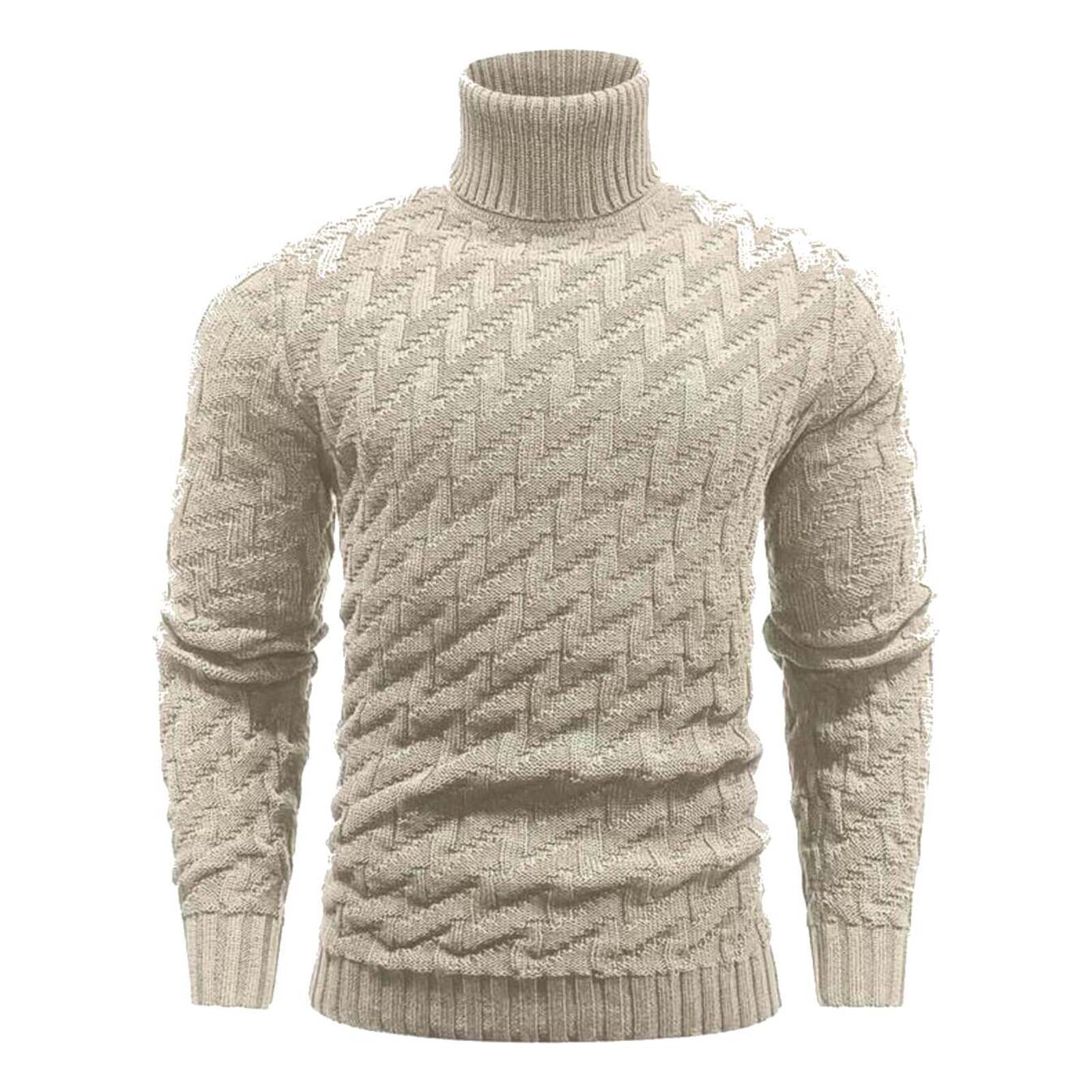 Pullover mit hohem Rollkragen