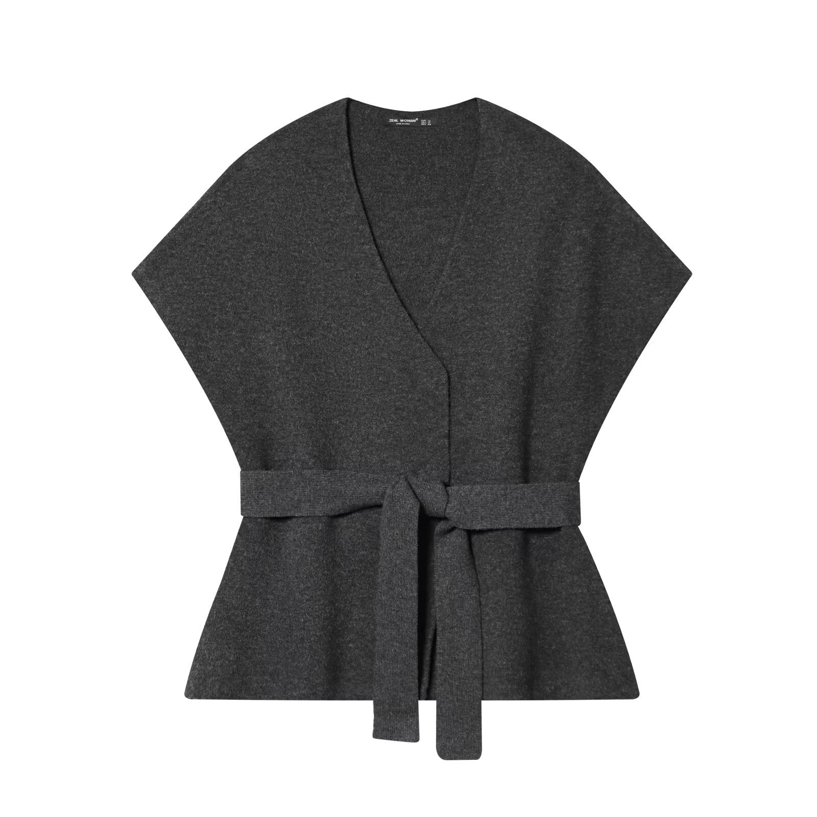 Studio Wrap Knit Set - Gray