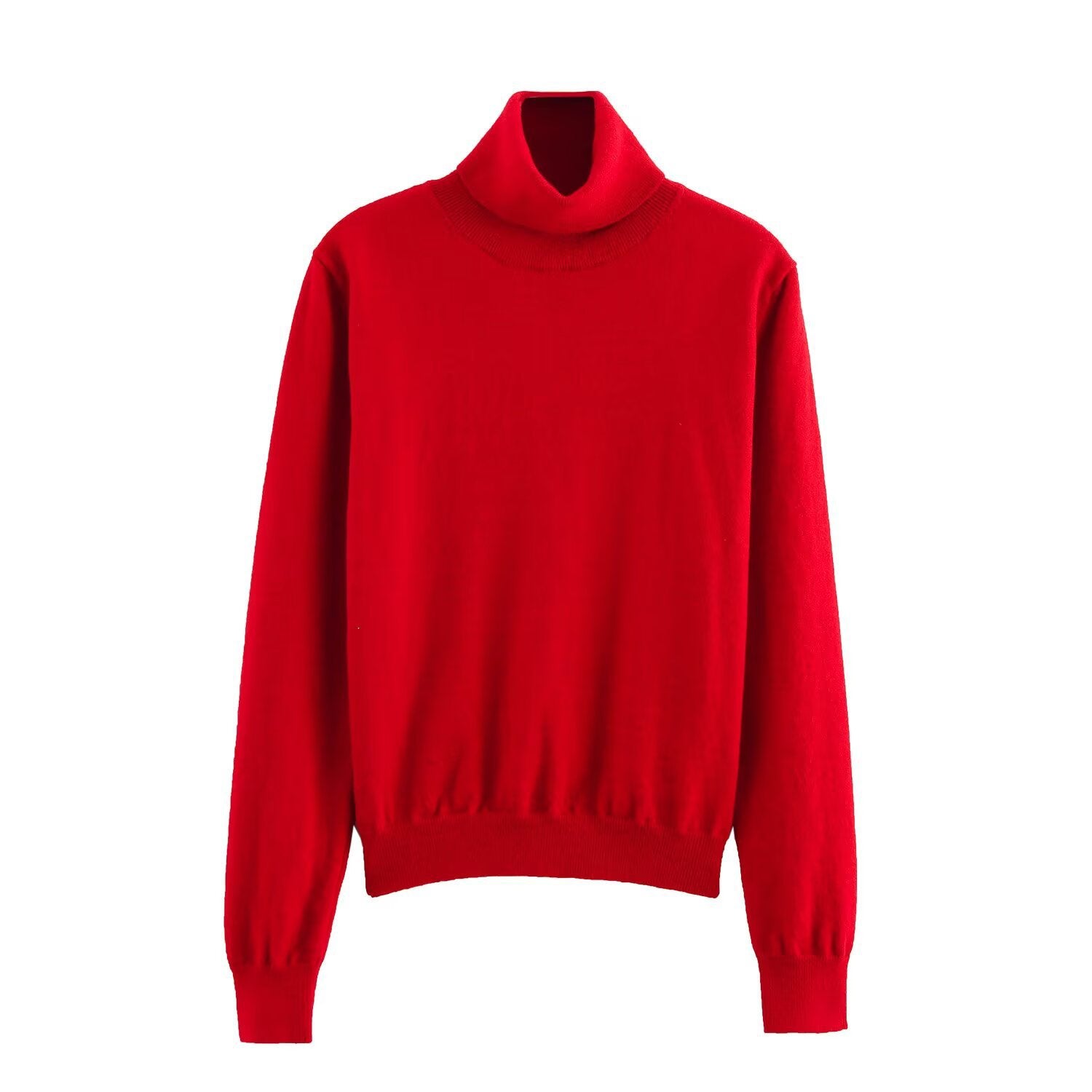 Studio Knit Pleated Set - Red