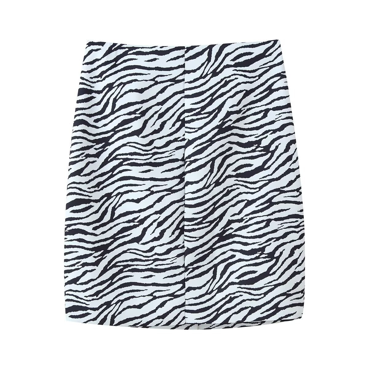 Urban Relaxed Zebra Collar Set - Black