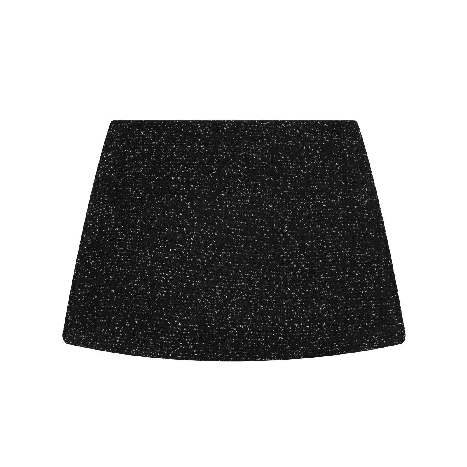 Luxe Belted Tweed Set - Black