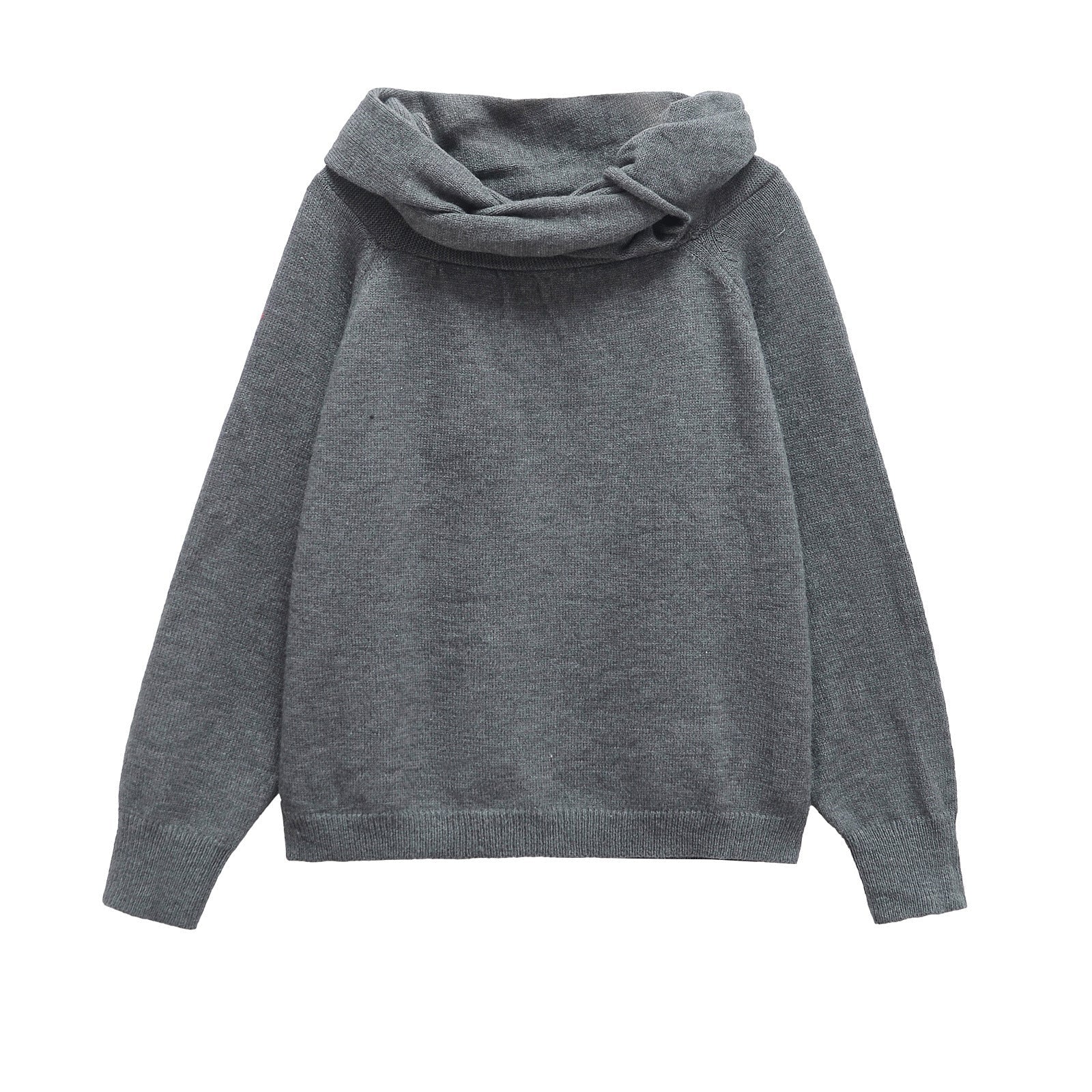 Urban-Pullover mit Rollkragen – Grau
