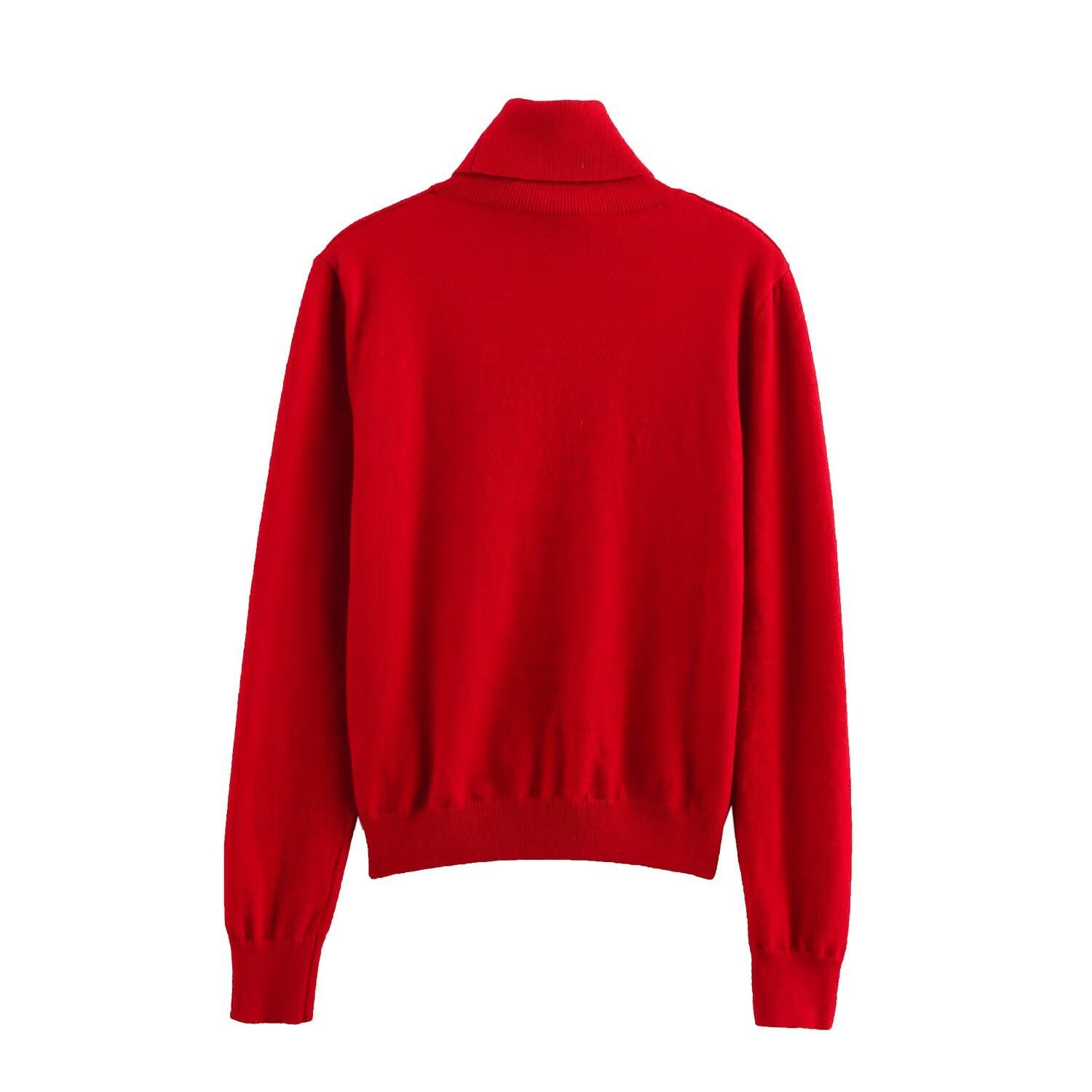 Studio Knit Pleated Set - Red