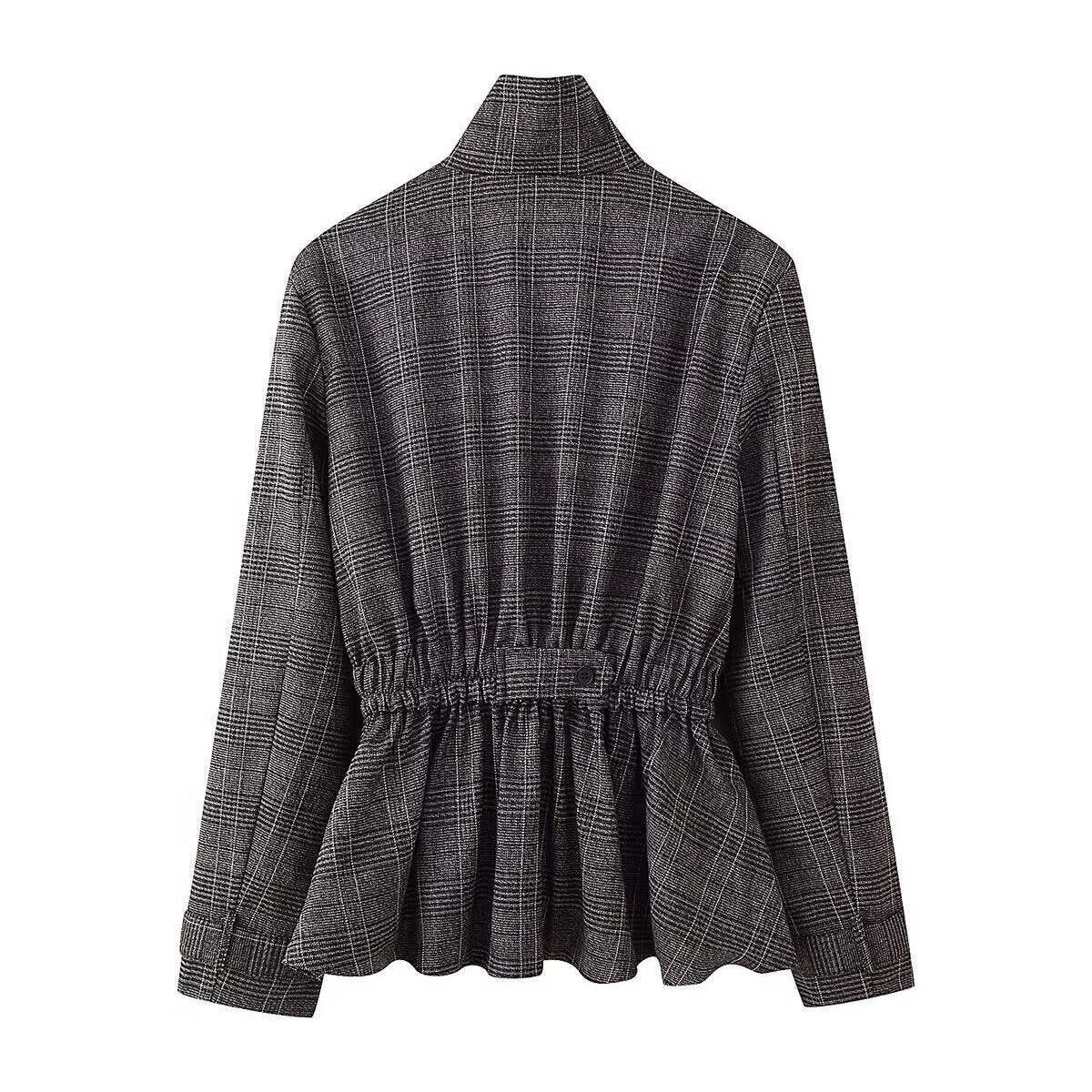 Edge Utility Plaid Set - Gray