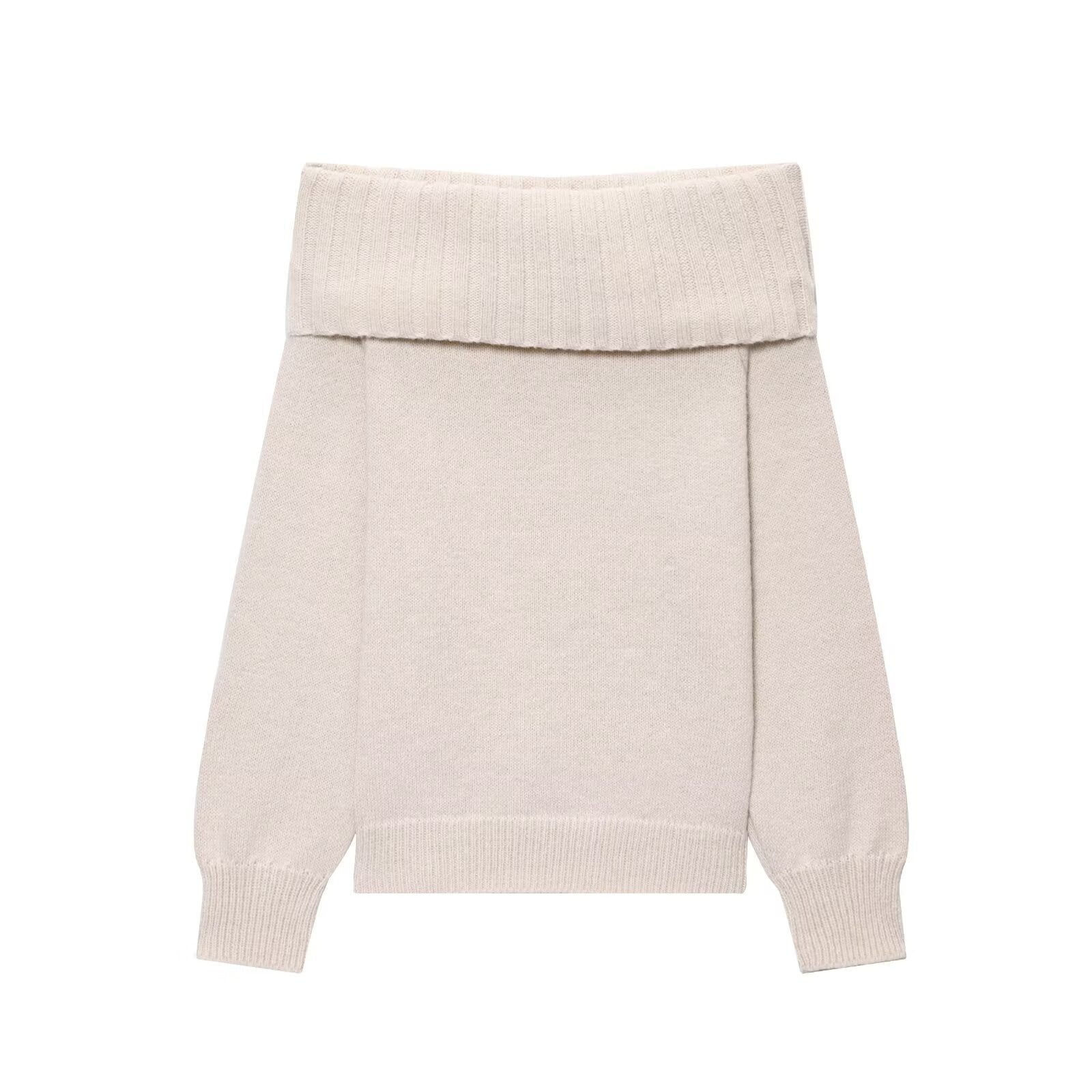 Essential Foldover Turtleneck Sweater