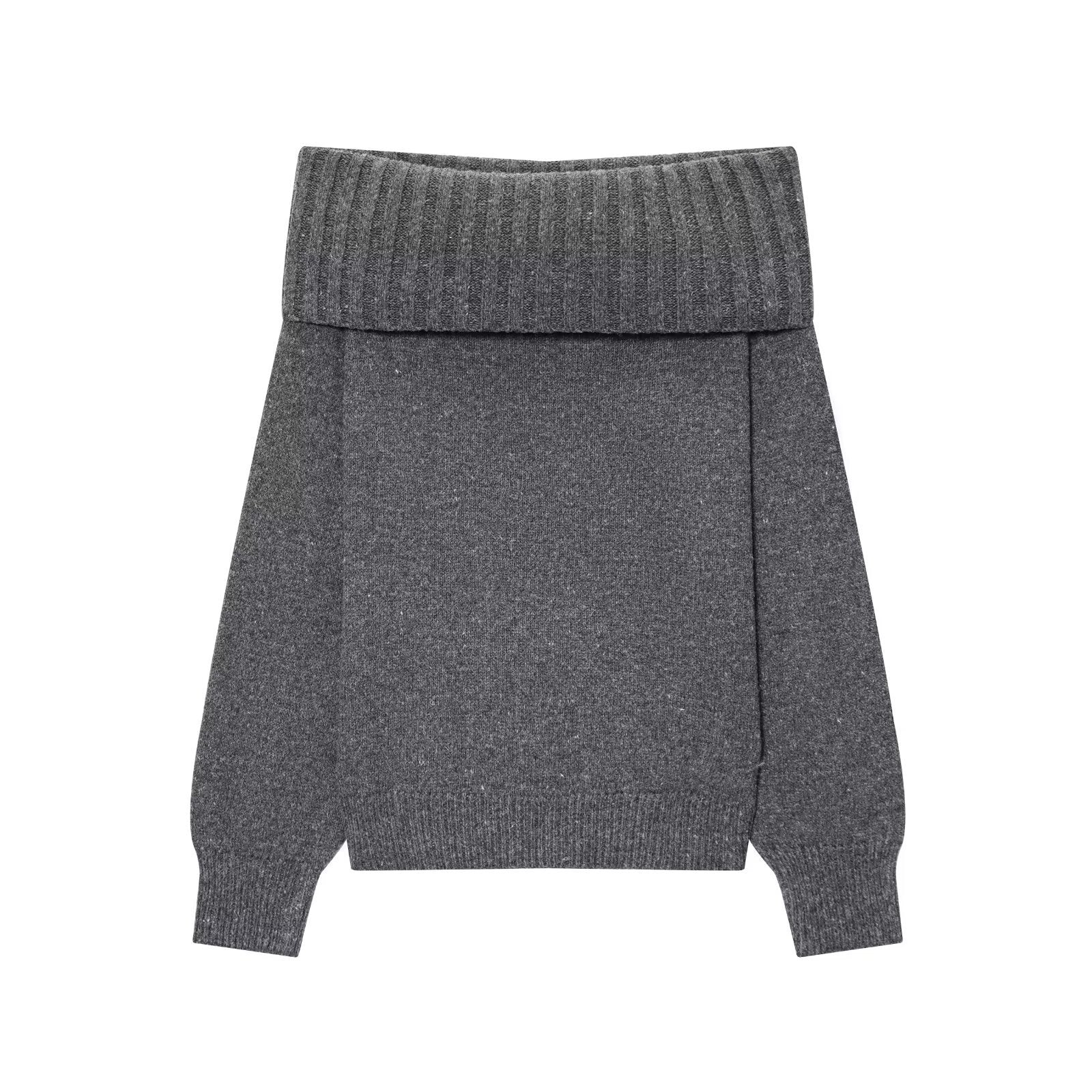 Essential Foldover Turtleneck Sweater