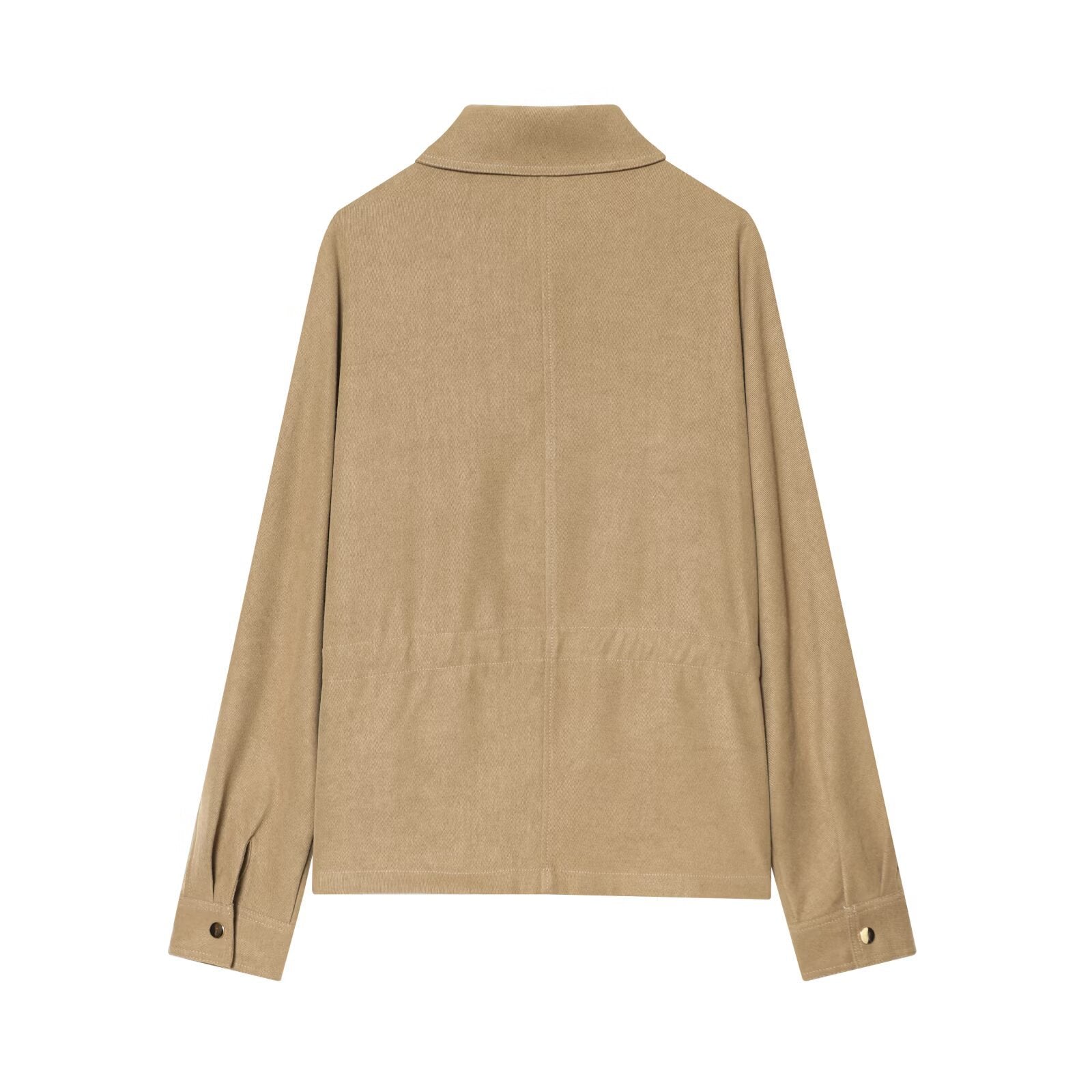 Urban Relaxed Drawstring Utility Set - Beige