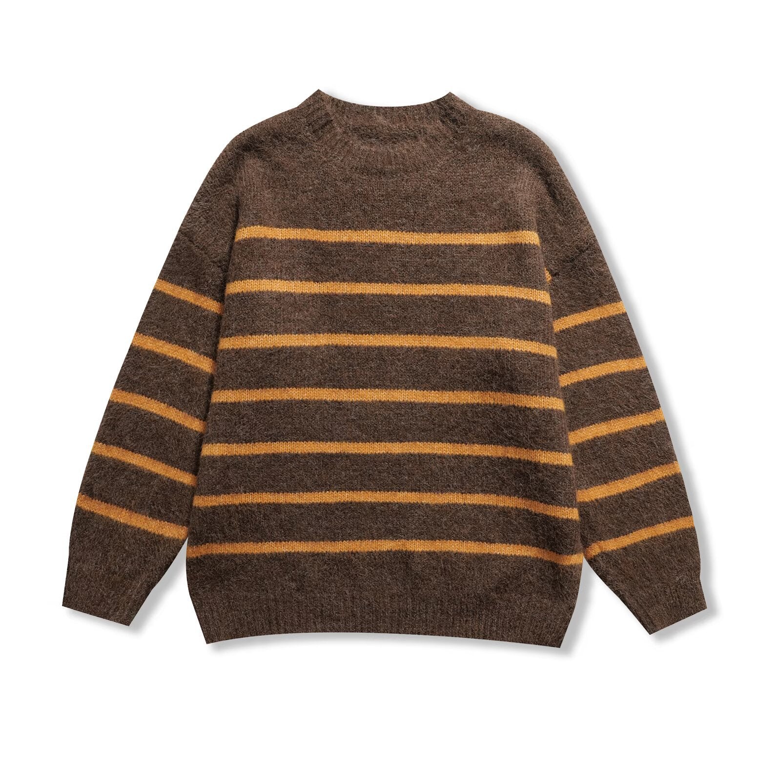 Vintage-Pullover mit Streifenmuster