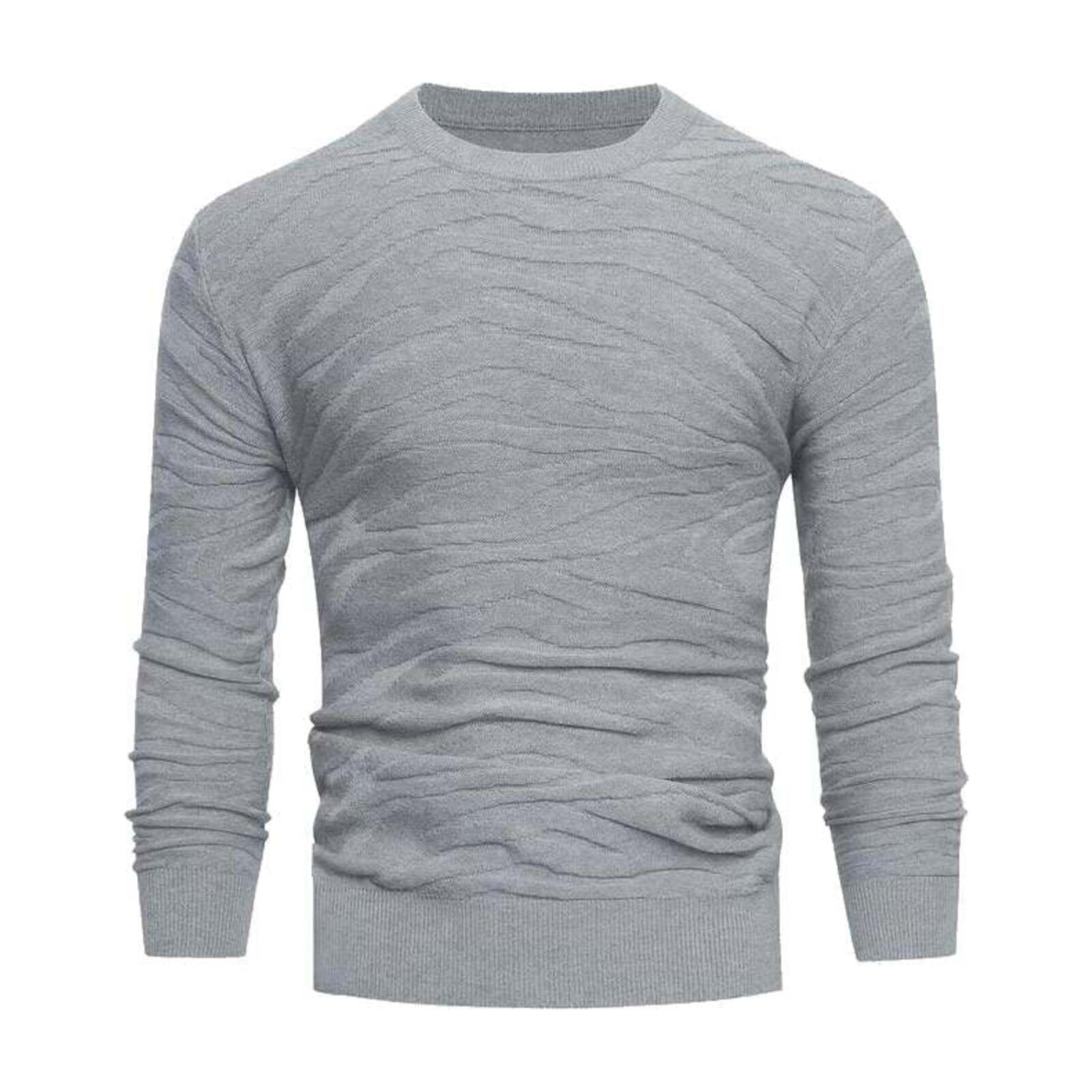 Lässiger Jacquard-Pullover