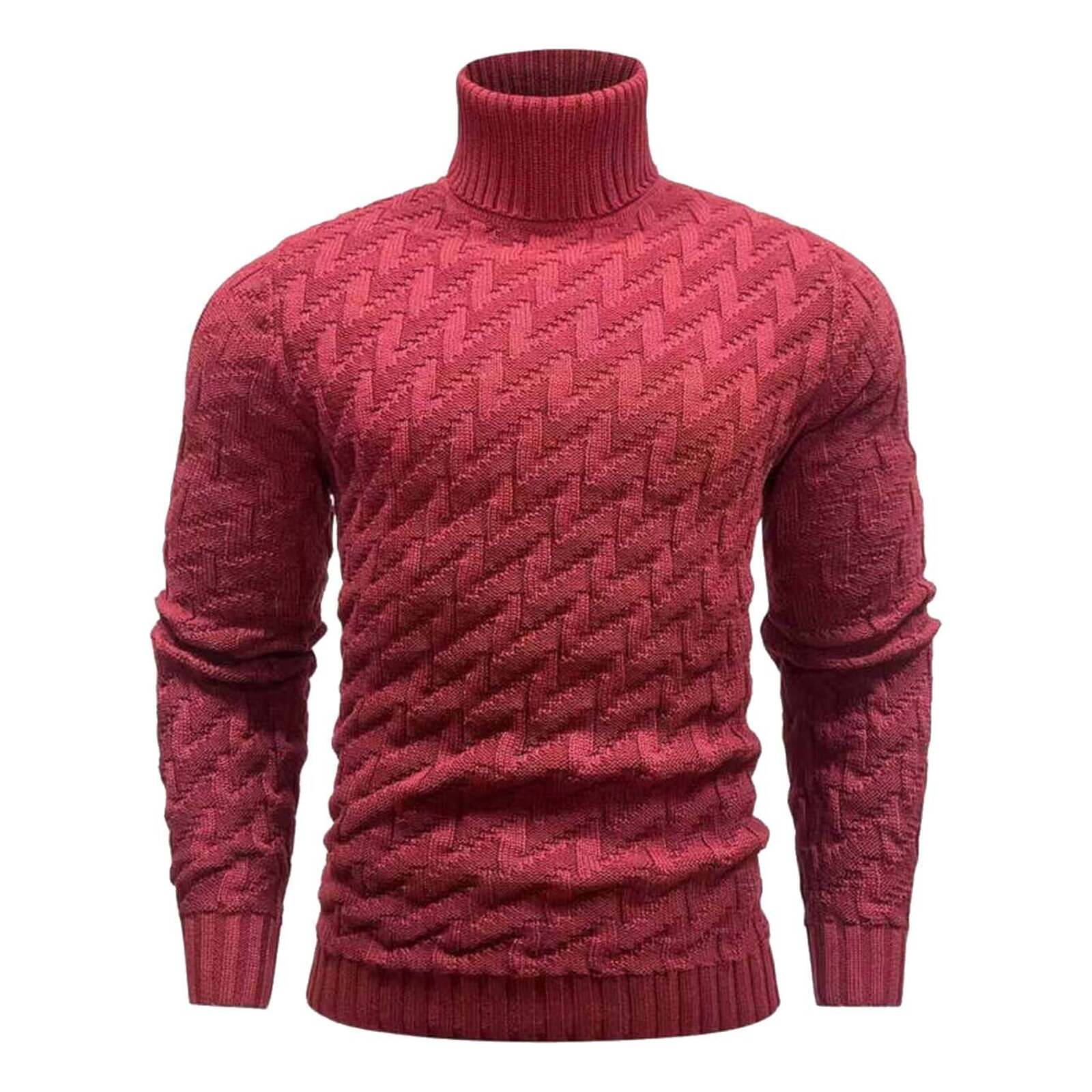 Pullover mit hohem Rollkragen