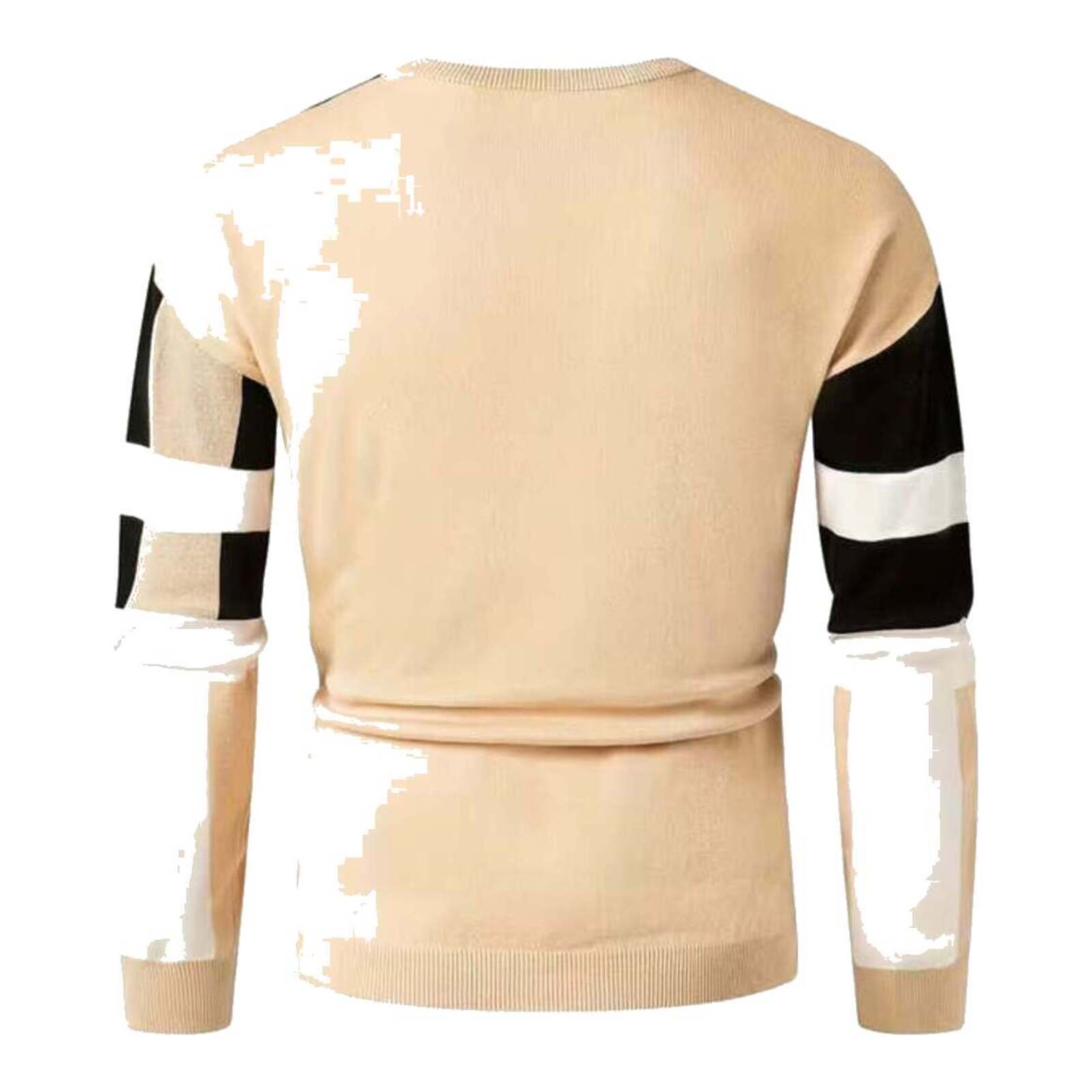 Pullover mit geometrischem Strickmuster