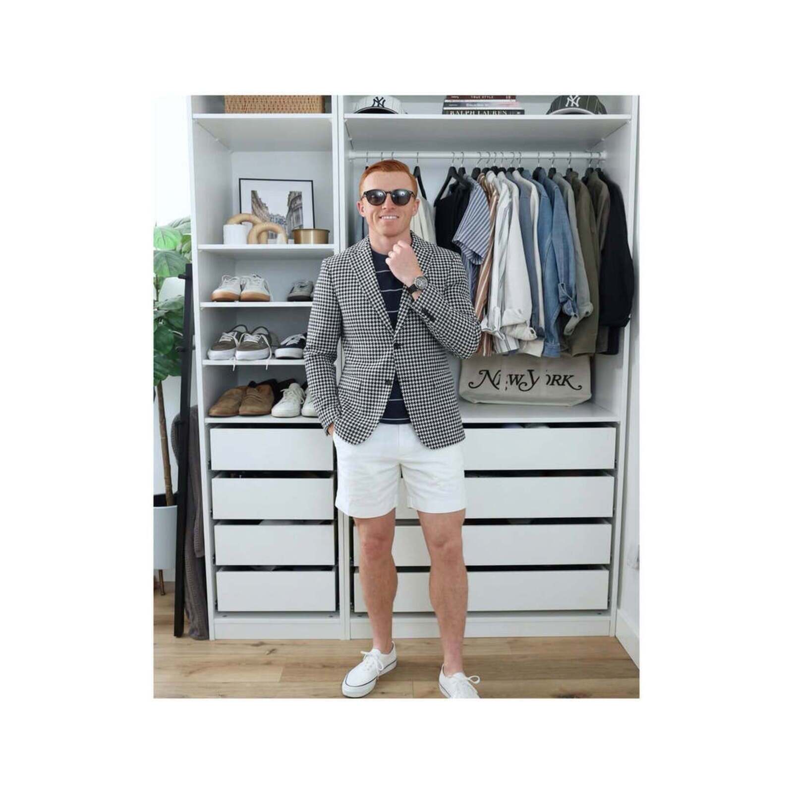 HAHNENTRITT SAKKO FÜR HERREN